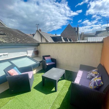 Charmant Appartement Avec Terrasse Entre Centre-Ville Et Plages De Concarneau Eksteriør billede